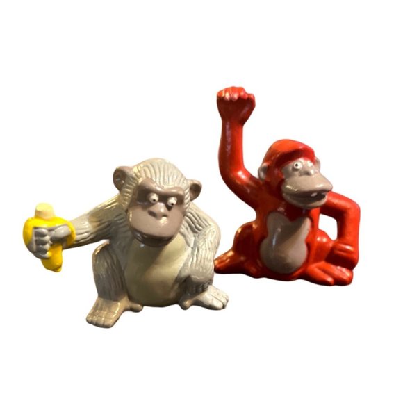 Vtg 1990's Jasman Mini Animal Figures Dogs Cats Birds Horses Apes - Picture 3 of 6